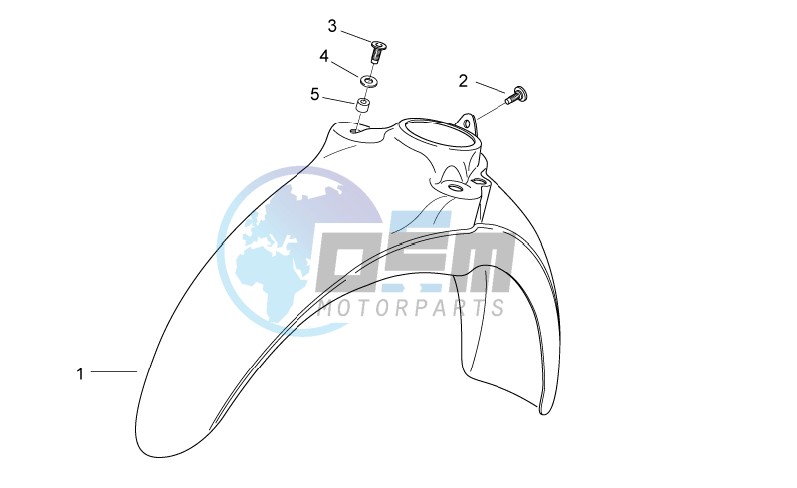 Front body VI - Front mudguard