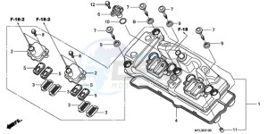 CBR1000RR9 Australia - (U / SPC) drawing CYLINDER HEAD COVER