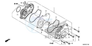 NC700DC Integra E drawing WATER PUMP