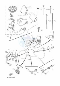 XSR700 MTM690D-U (BCP1) drawing ELECTRICAL 2