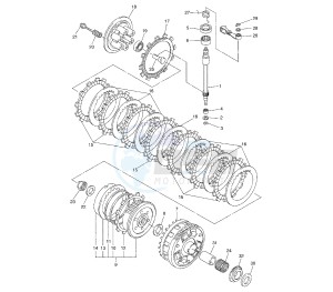 FZ1-NA 1000 drawing CLUTCH