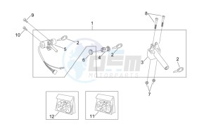 Sonic 50 H2O drawing Decal - Lock hardware kit