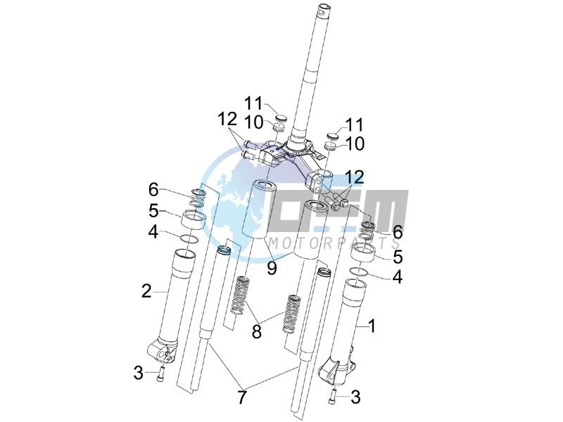 Fork components (Escorts)