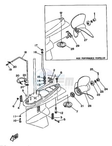 115C drawing PROPELLER-HOUSING-AND-TRANSMISSION