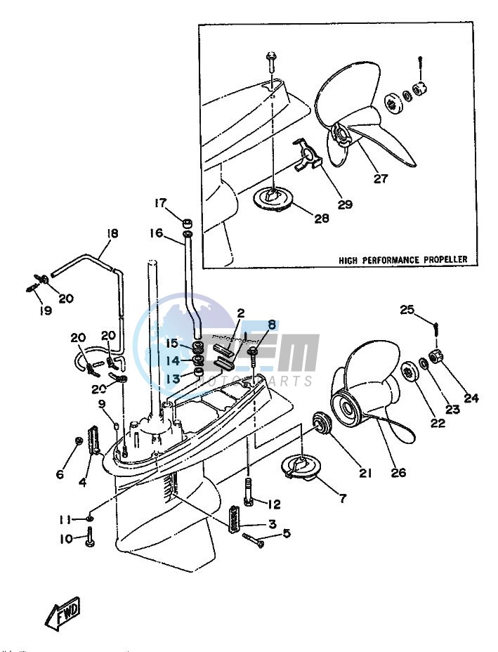 PROPELLER-HOUSING-AND-TRANSMISSION