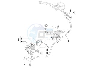 S 50 2T (25 Kmh) B-NL drawing Brakes pipes - Calipers