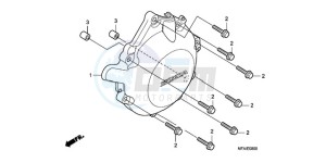 CBF10009 F / CMF drawing A.C. GENERATOR COVER