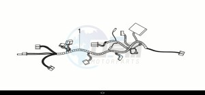 CRUISYM a 250 (LV25W2-EU) (M0) drawing WIRE HARNESS