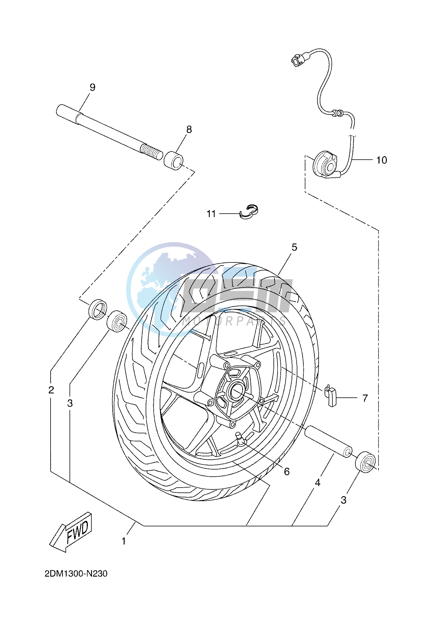 FRONT WHEEL