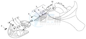 X8 200 drawing Head lamp