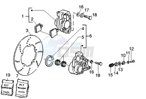 ET2 INIEZIONE 50 drawing Brake Caliper - Disc