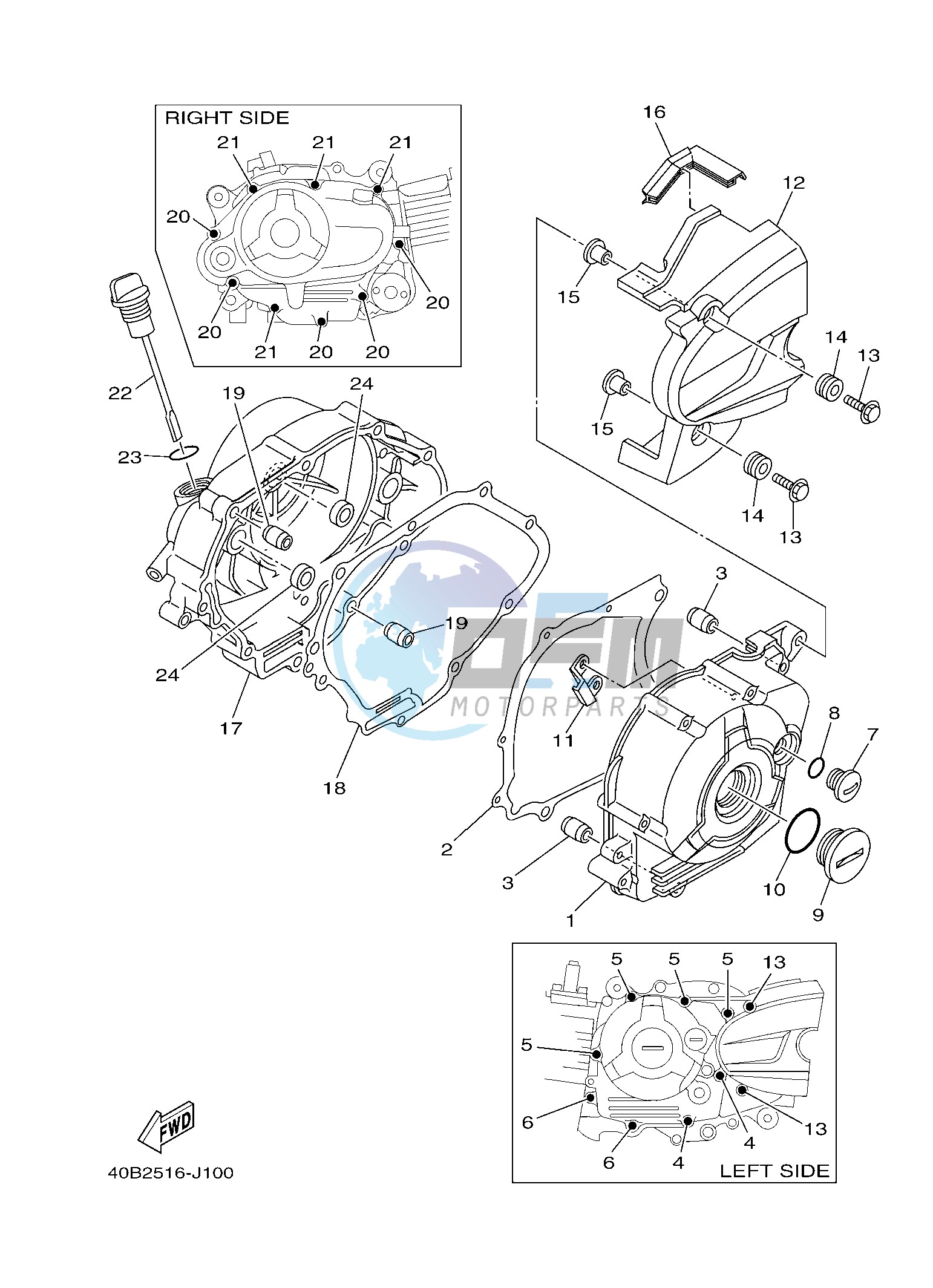 CRANKCASE COVER 1