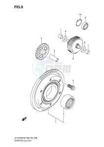 LT-A700X (P28-P33) drawing STARTER CLUTCH