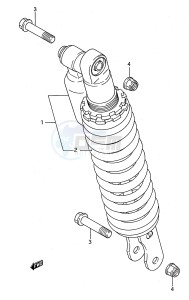 RM80 (E28) drawing SHOCK ABSORBER (MODEL L)