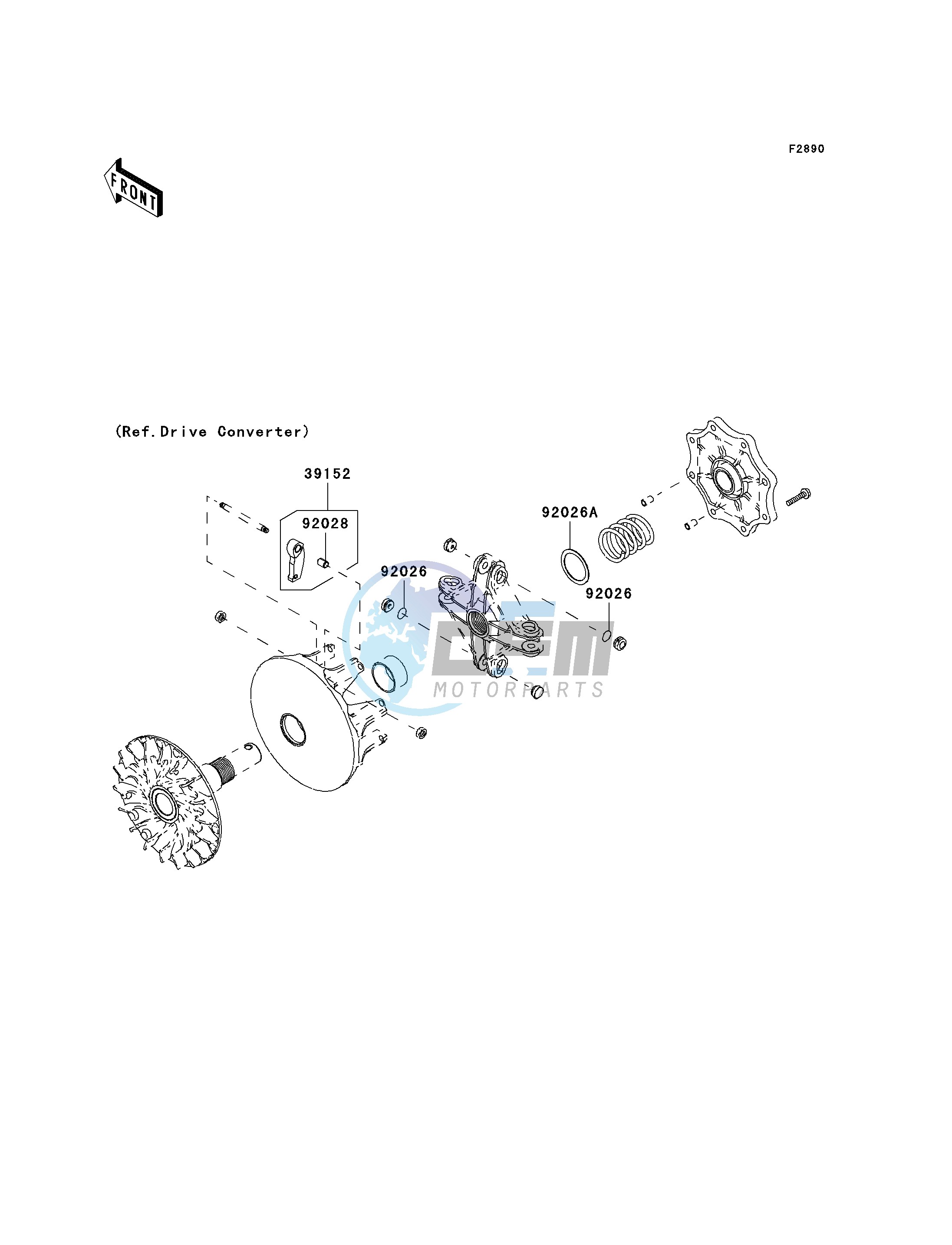 OPTIONAL PARTS-- DRIVE CONVERTER- -