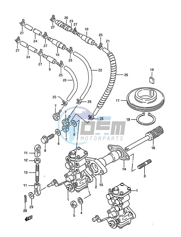 Oil Pump (1988 to 1994)