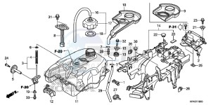 TRX420TMD TRX420 Europe Direct - (ED) drawing FUEL TANK