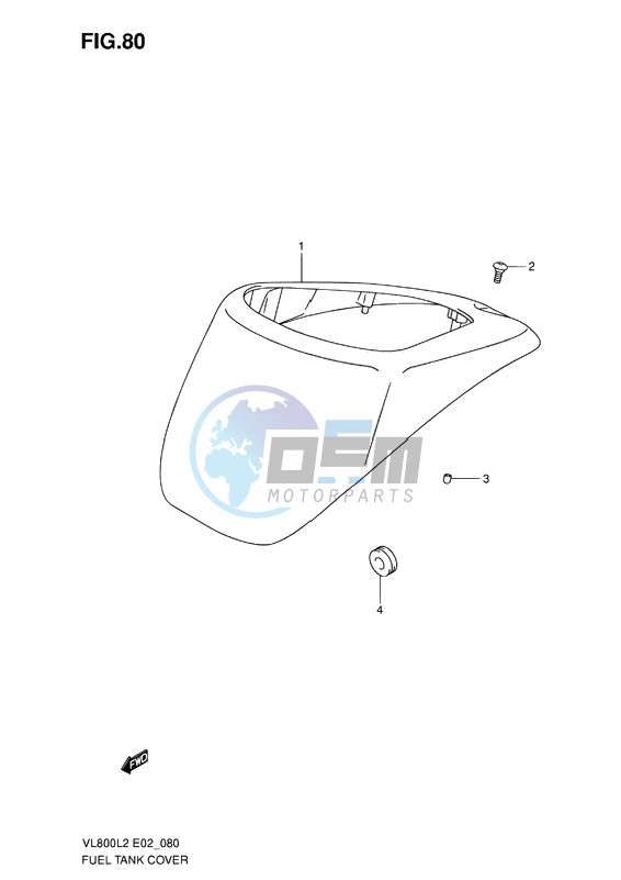 FUEL TANK COVER