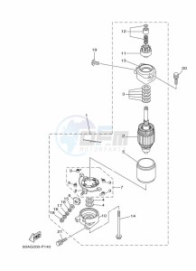 FT50CET drawing STARTER-MOTOR