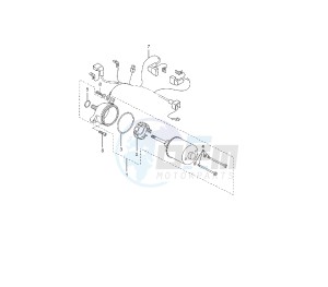 VP X-CITY 125 drawing STARTING MOTOR