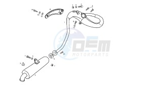 SENDA SM X-RACE - 50 CC VTHSR2A1A drawing EXHAUST