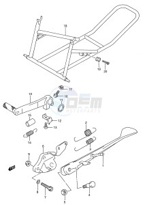 GSX-R750W (E28) drawing STAND