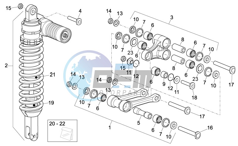 Rear Shock absorber