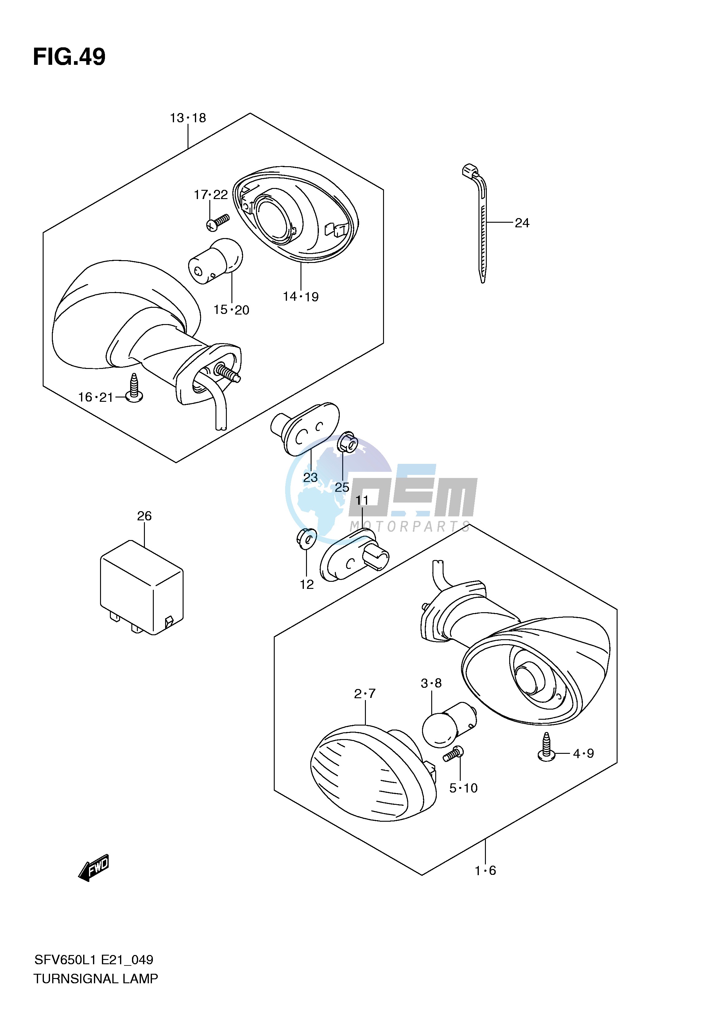 TURNSIGNAL LAMP