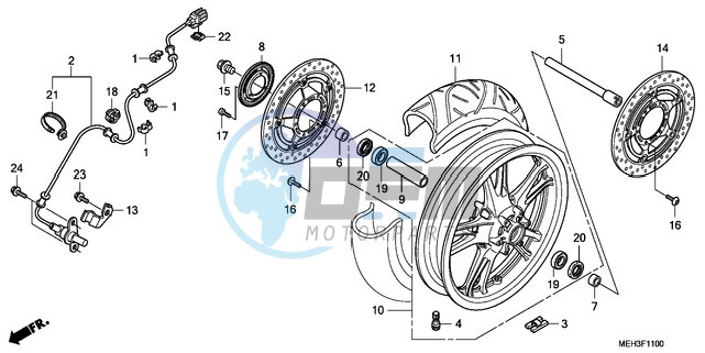 FRONT WHEEL