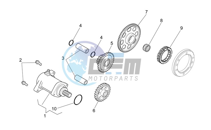 Starter motor