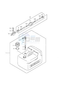 DF 4 drawing Fuel Tank