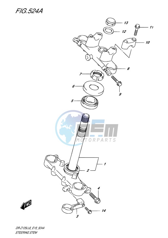 STEERING STEM