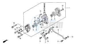 TRX350FE RANCHER 4X4 ES drawing OIL PUMP