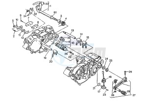 W8 FA 125 drawing GEAR CHANGE MECHANISM