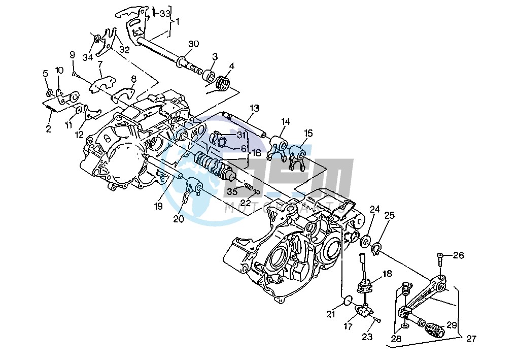 GEAR CHANGE MECHANISM