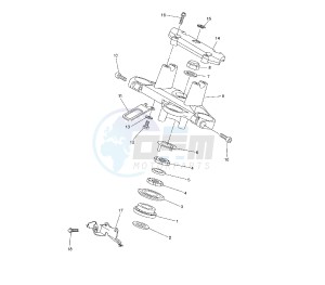 FZ6 FAZER S2 600 drawing STEERING