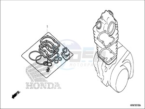 CRF250RH Europe Direct - (ED) drawing GASKET KIT A