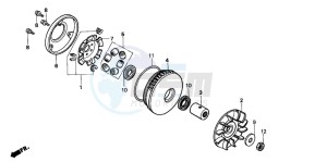 CN250 drawing DRIVE FACE