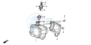 FES250 FORESIGHT drawing CYLINDER