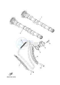 MTN1000 MT-10 (B678) drawing CAMSHAFT & CHAIN