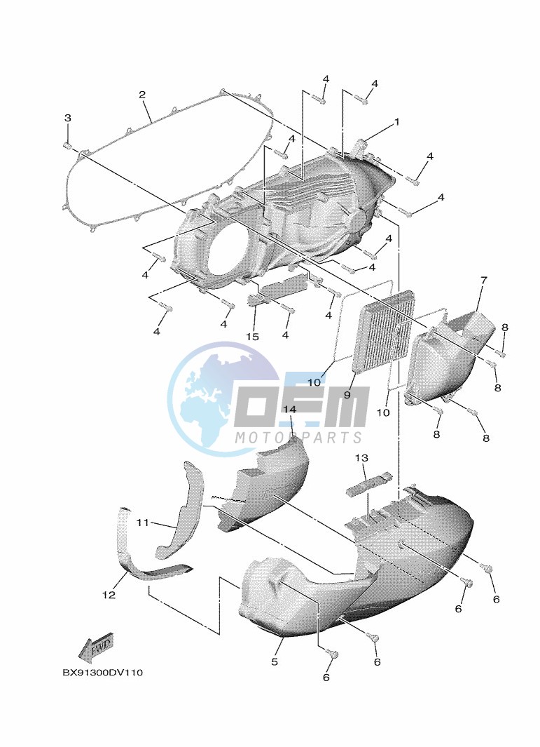 CRANKCASE COVER 1