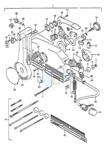 DT 55 drawing Remote Control (1993 to 1997)