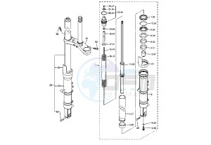 FJR A ABS 1300 drawing FRONT FORK