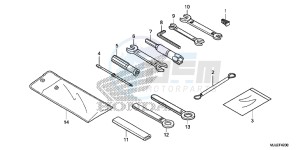 NC750SE NC750S Continue » Europe Direct - (ED) drawing TOOL