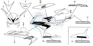 CBR1000RR drawing STRIPE/MARK (8)