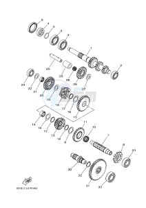 YFM700FWAD YFM70GPHG GRIZZLY 700 EPS (2UD8) drawing TRANSMISSION