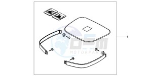 XL1000V VARADERO drawing PANEL SET