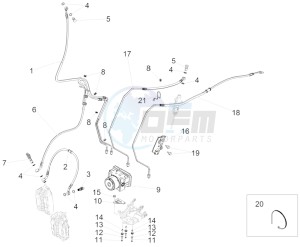 CAPONORD 1200 RALLY E3 ABS (NAFTA) drawing ABS Brake system