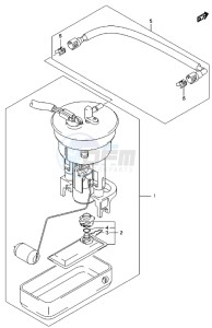 LT-A500X drawing FUEL PUMP