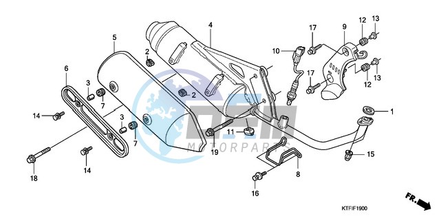 EXHAUST MUFFLER